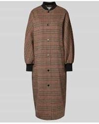 Essentiel Antwerp - Oversized Lange Wollen Jas Van Zuivere Wol, Model 'Ifit' - Lyst