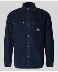 Tommy Hilfiger - Relaxed Fit Ribcordoverhemd Van Puur Katoen - Lyst