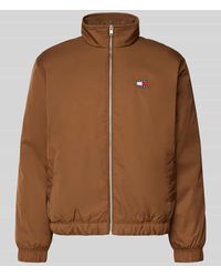 Tommy Hilfiger - Relaxed Fit Bomberjacke mit Stehkragen - Lyst