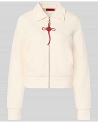 MAX&Co. - Slim Fit Sweatjacke aus reiner Baumwolle Modell 'EROICO' - Lyst