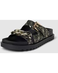 Guess - Slides mit Logo-Print Modell 'FATEMA' - Lyst