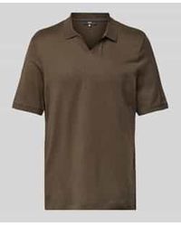 Cinque - Regular Fit Poloshirt Met V-hals - Lyst