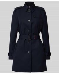 Tommy Hilfiger - Einreihiger Trenchcoat - Lyst
