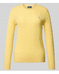 Polo Ralph Lauren - Strickpullover aus Wolle-Kaschmir-Mix Modell 'JULIANNA' - Lyst