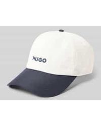 HUGO - Cap Met Labelstitching Model 'Jake-Ox-N' - Lyst