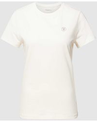 Knowledge Cotton - T-shirt Met Logoprint - Lyst