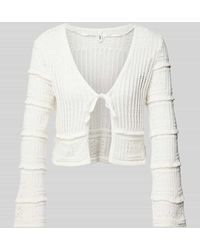 ONLY - Regular Fit Cardigan mit Schleifenverschluss Modell 'NATALIE' - Lyst