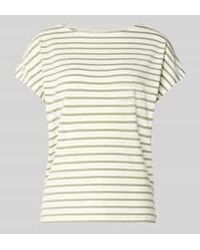 S.oliver - Loose Fit T-Shirt Van Viscosemix - Lyst
