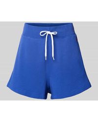 Polo Ralph Lauren - Regular Fit Sweatshorts mit elastischem Bund - Lyst
