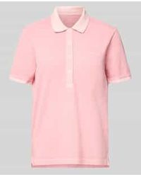 GANT - Poloshirt Met Korte Knoopsluiting - Lyst