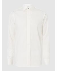 Eton Slim Fit Business-Hemd aus Baumwolle - Weiß