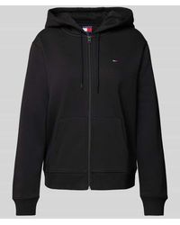 Tommy Hilfiger - Regular Fit Sweatjacke aus Baumwoll-Mix - Lyst