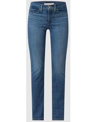 Levi's® 300 - Shaping Straight Fit Jeans mit Viskose-Anteil Modell '314TM' - Lyst