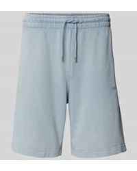 HUGO - Regular Fit Sweatshorts Met Labelprint, Model 'Dupaly' - Lyst