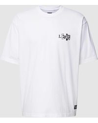 Levi's - T-Shirt mit Label-Print - Lyst