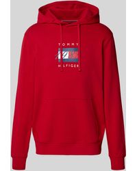Tommy Hilfiger - Regular Fit Hoodie Van Puur Katoen - Lyst