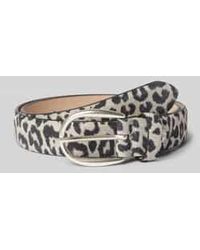 Vanzetti - Leren Riem Met Doornsluiting - Lyst