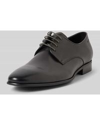 DIGEL - Schnürschuhe Aus Leder Mit Label-Detail - Lyst
