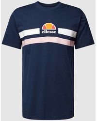 Ellesse - T-Shirt mit Label-Print Modell 'APREL' - Lyst