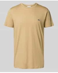 Lacoste - Regular Fit T-Shirt Van Puur Katoen - Lyst
