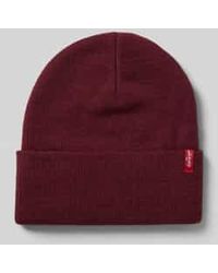 Levi's - Beanie Met Labeldetail, Model 'Slouchy Tab' - Lyst