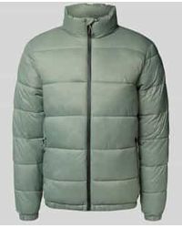 Blend - Gewatteerd Jack Met Opstaande Kraag, Model 'Eiden' - Lyst