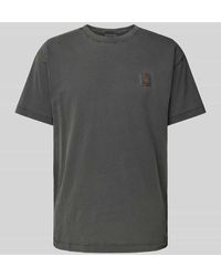 Carhartt - T-Shirt mit Label-Patch Modell 'Nelson' - Lyst