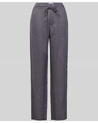 Ecoalf - Regular Fit Leinenhose mit Tunnelzug Modell 'INDIALF' - Lyst