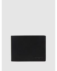 Samsonite Portemonnaie aus Leder Modell 'Attack' - RFID-blocking - Schwarz