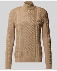 Tommy Hilfiger - Regular Fit Strickpullover aus reiner Baumwolle - Lyst