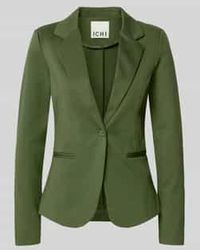 Ichi - Slim Fit Blazer Met Paspelzakken, Model 'Kate' - Lyst