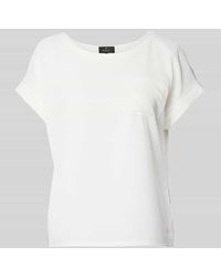 Monari - T-Shirt mit Brusttasche - Lyst