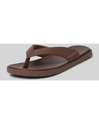 UGG - Zehentrenner mit Label-Detail Modell 'SEASIDE II' - Lyst