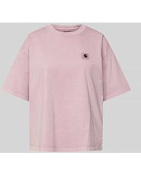 Carhartt - T-Shirt Mit Label-Detail - Lyst