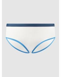 SKINY Bikini-Hose mit breiten Seitenbündchen - Blau