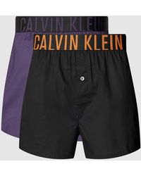 Calvin Klein - Boxershorts mit elastischem Logo-Bund im 2er-Pack - Lyst