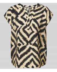 Soya Concept - Regular Fit Bluse Mit Tunikakragen Modell 'Pixi' - Lyst