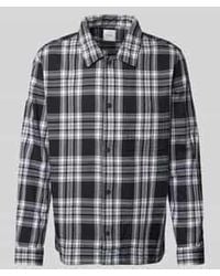 Calvin Klein - Regular Fit Overhemdjack Met Borstzak - Lyst