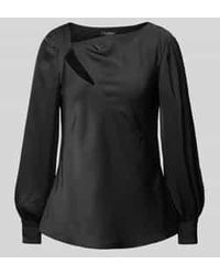 Ralph Lauren - Slim Fit Blouse Met Cut-out - Lyst
