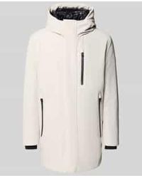Strellson - Regular Fit Parka Met Capuchon, Model 'Flex Cross' - Lyst