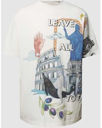 Iceberg - T-shirt Met Motief- En Statementprint - Lyst