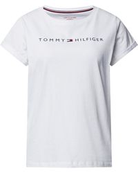 Tommy Hilfiger Schlafshirt - Weiß