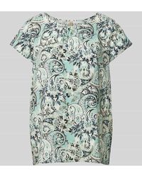 Soya Concept - Blusenshirt aus Viskose mit Paisley-Muster - Lyst