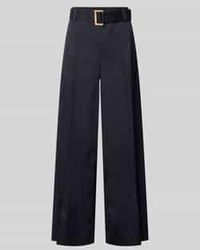 M·a·c - Wide Leg Broek Met Riem Model 'Carletta' - Lyst