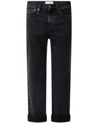 Calvin Klein - 90s Straight Fit Jeans aus Baumwolle - Lyst