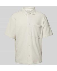 Calvin Klein - Freizeithemd Mit Knopfleiste - Lyst