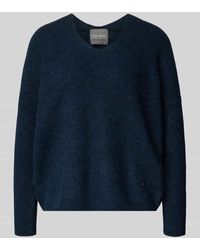 Mos Mosh - Oversized Strickpullover mit gerippten Abschlüssen Modell 'THORA' - Lyst