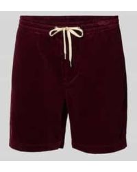 Polo Ralph Lauren - Classic Fit Korte Broek Met Elastische Band - Lyst