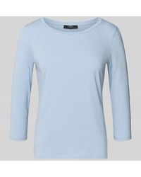 Weekend by Maxmara - Slim Fit 3/4-Shirt aus Baumwoll-Mix Modell 'MULTIA' - Lyst