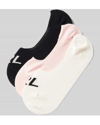 Lauren by Ralph Lauren - Socken mit Label-Print im 3er-Pack - Lyst